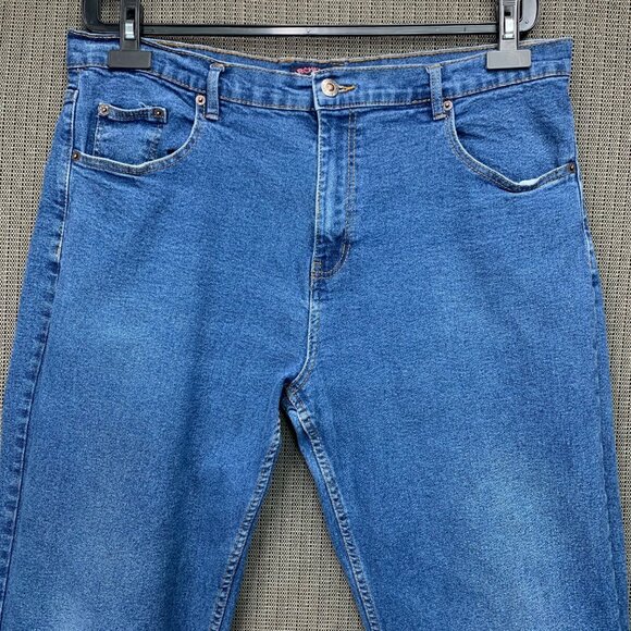 Architect Jean Company Mens Size 36 Blue Relaxed Fit Denim Jeans - Picture 2 of 11